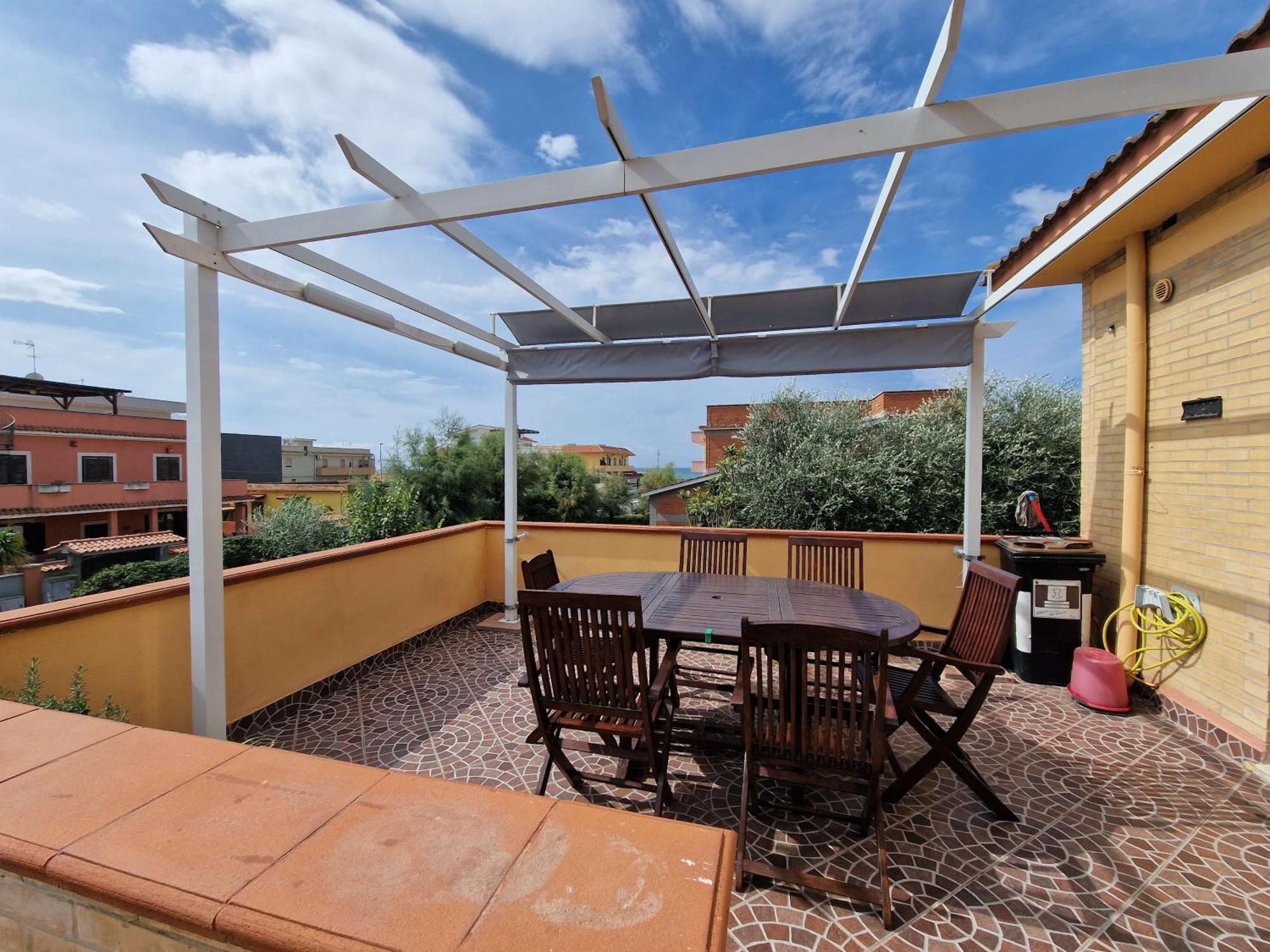 Ferienwohnung Vista Mare House Fiumicino Exterior foto