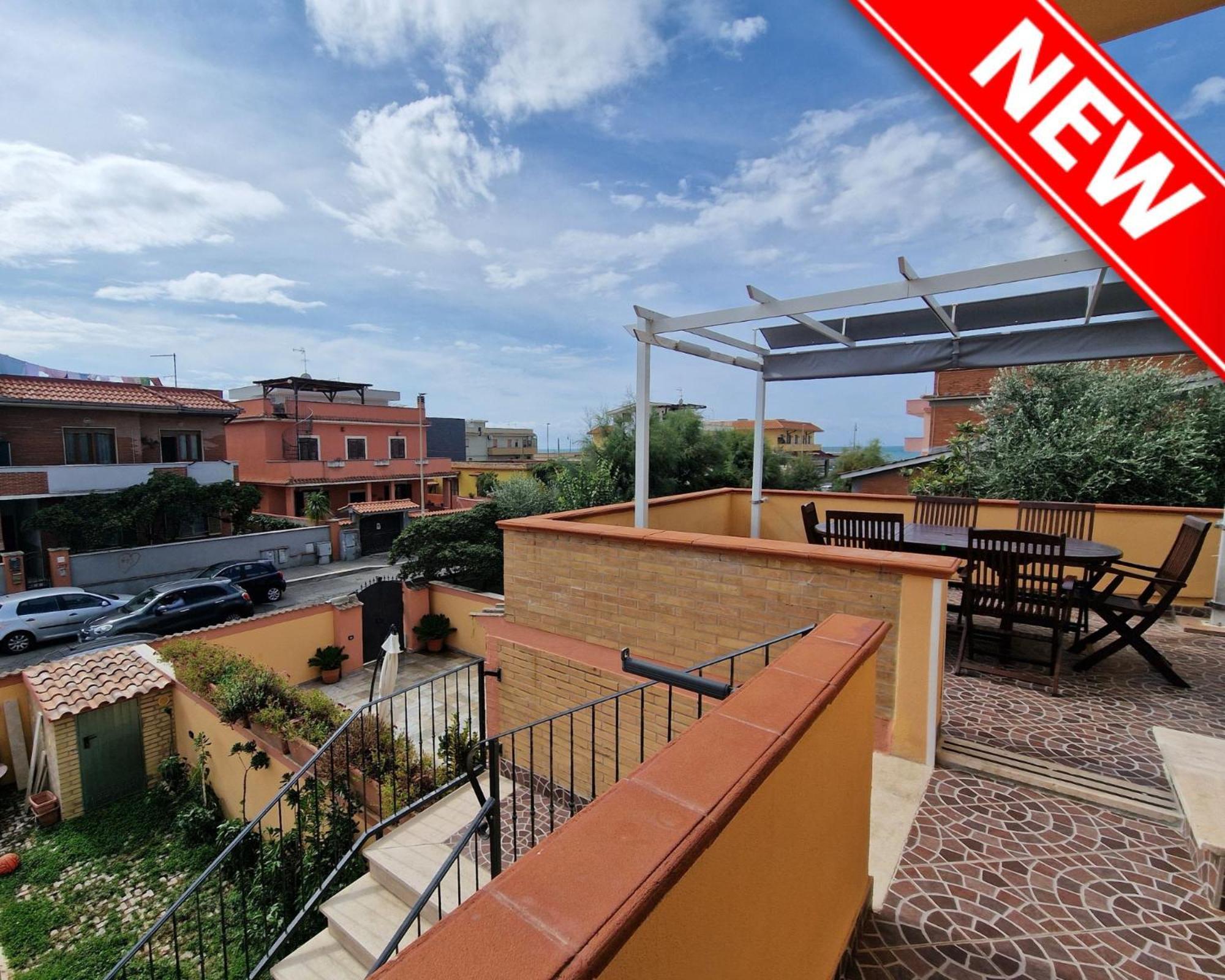 Ferienwohnung Vista Mare House Fiumicino Exterior foto
