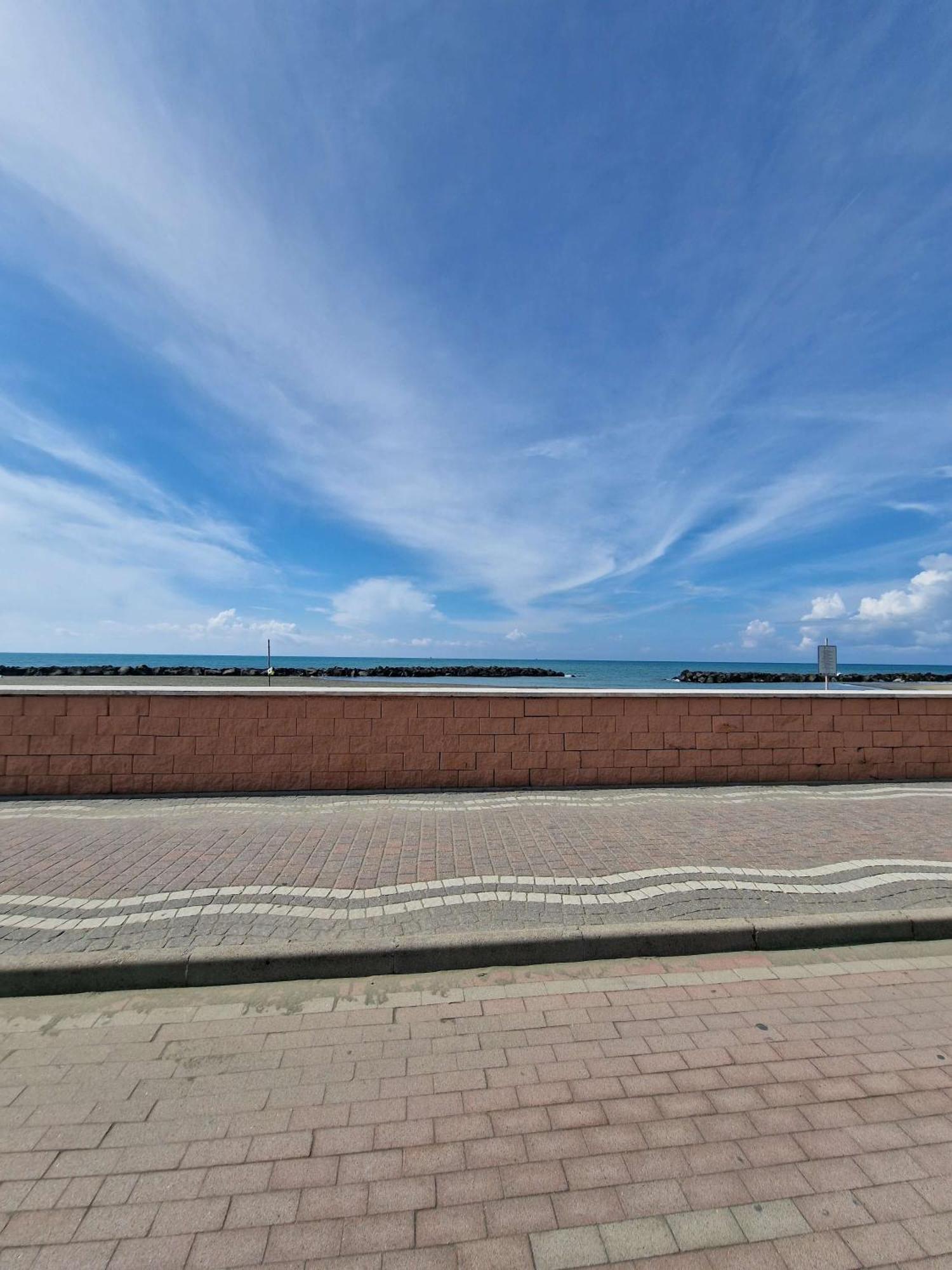 Ferienwohnung Vista Mare House Fiumicino Exterior foto