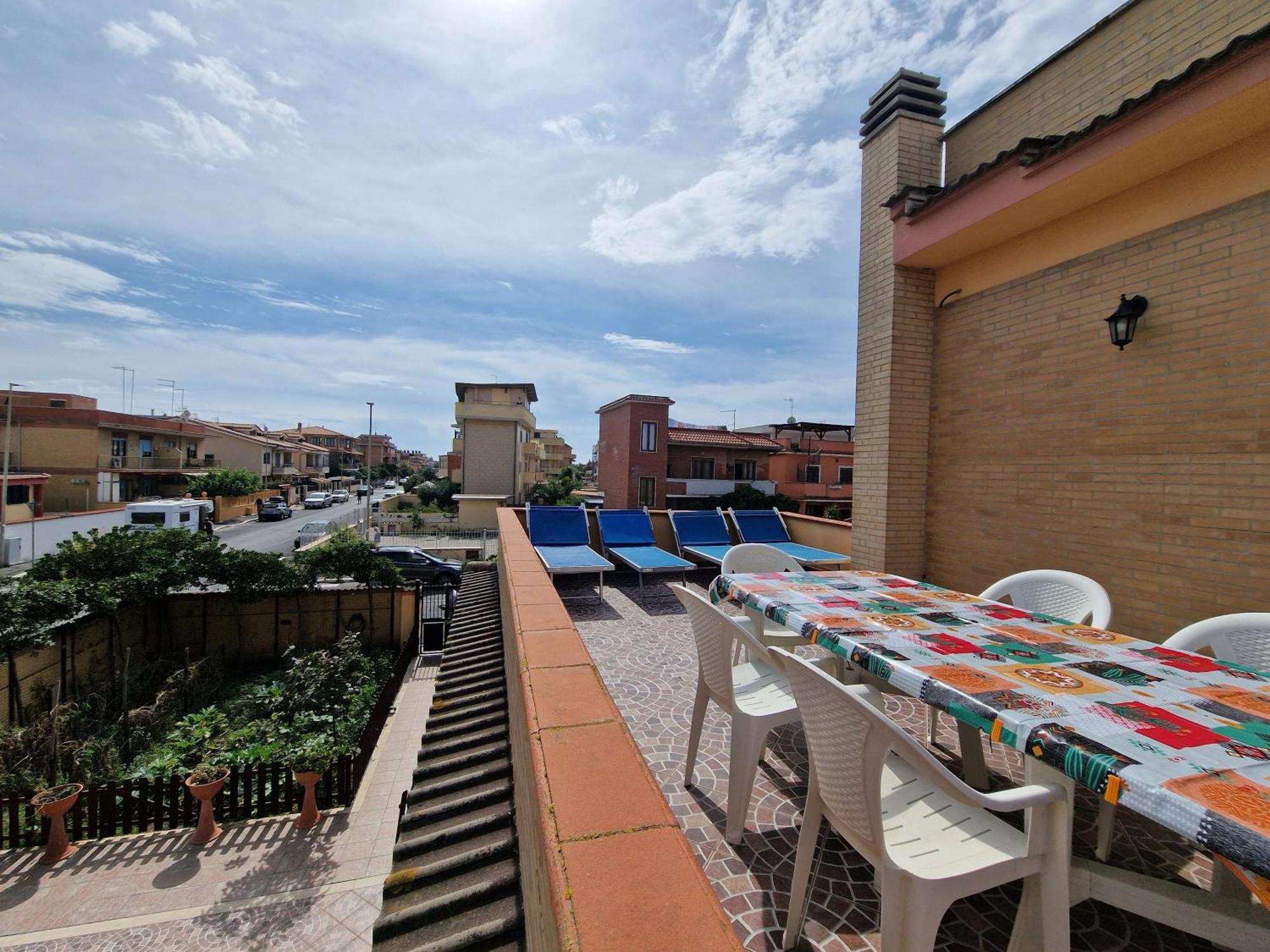 Ferienwohnung Vista Mare House Fiumicino Exterior foto